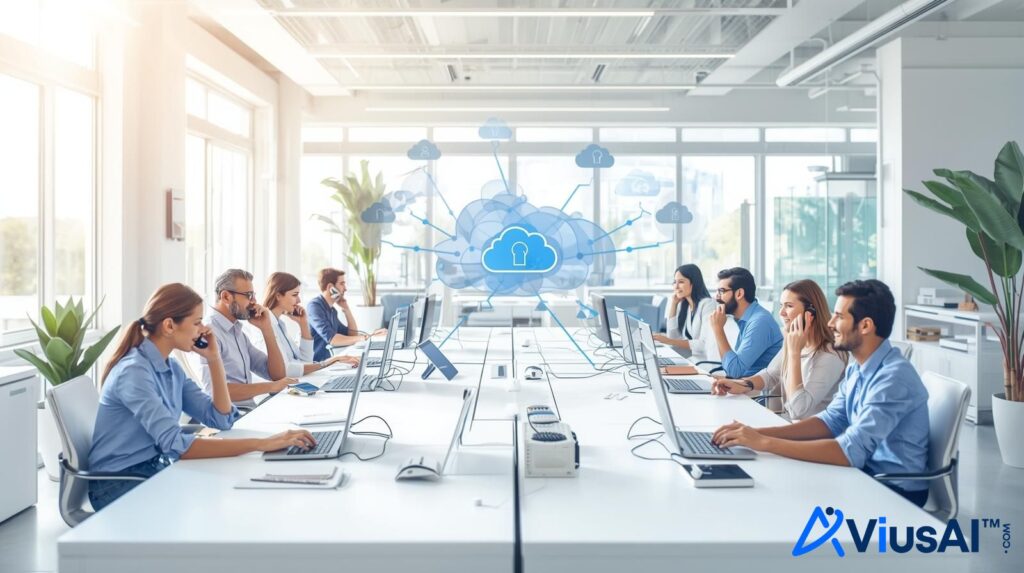 Cloud PBX Modern Office Connectivity Avius AI