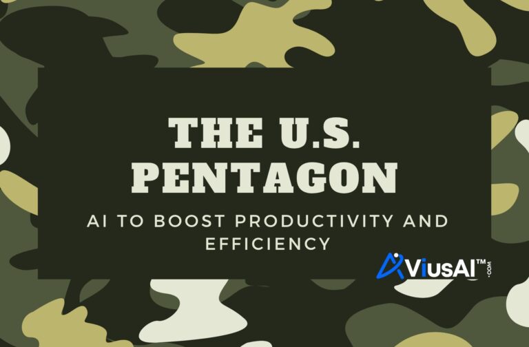 U.S. Pentagon AI to boost productivity and efficiency Avius AI